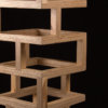 Wooden bar stool