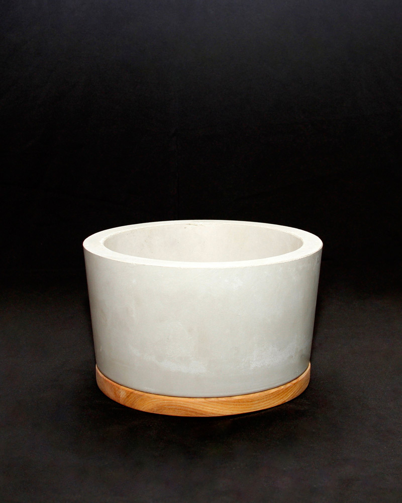Concrete bowl